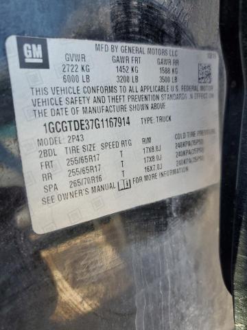 1GCGTDE37G1167914 Chevrolet lfx - sidi, vvt, e85 max, aluminum
