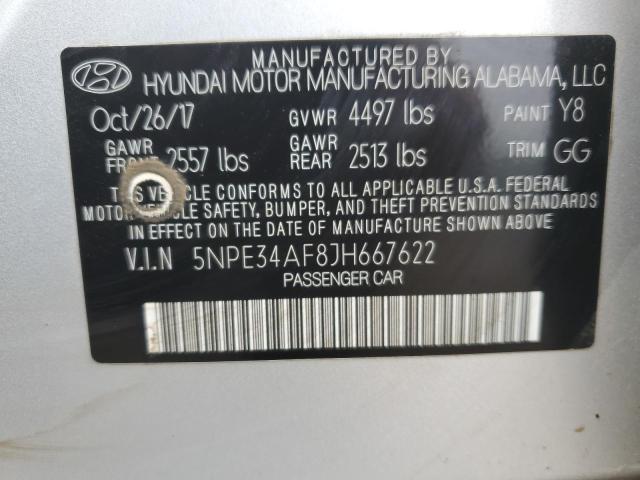 5NPE34AF8JH667622 Hyundai gdi theta-ii