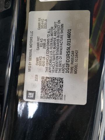 1G1FD1RS5L0114601 Chevrolet lgx - direct injection, variable valve timing, alum, gen 2