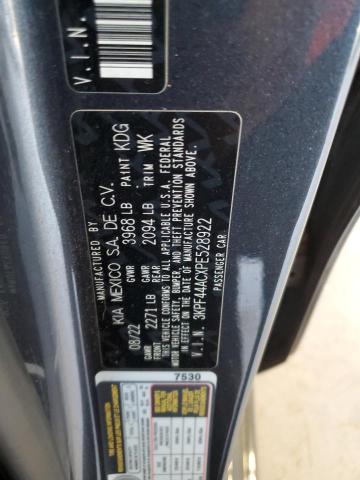 3KPF44ACXPE528922 KIA FORTE GT
