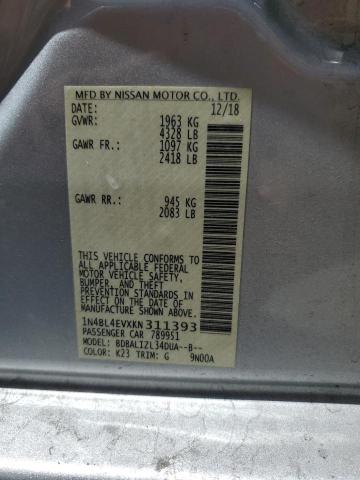 1N4BL4EVXKN311393 Nissan 2019