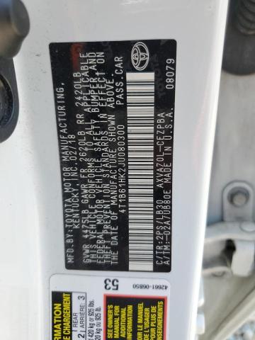 4T1B61HK2JU080300 Toyota a25a-fks