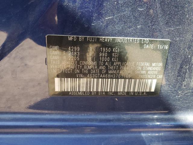 4S3GTAA68H3701166 Subaru Impreza