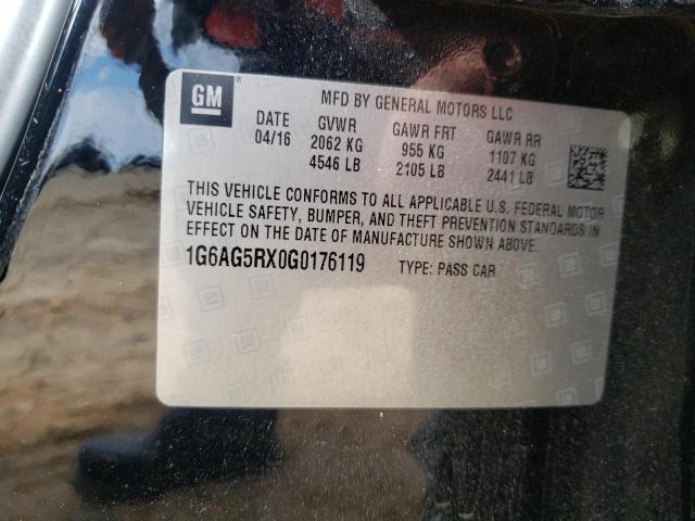 1G6AG5RX0G0176119 Cadillac ATS