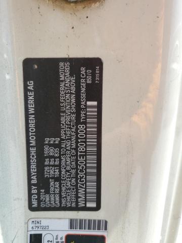 WMWZG3C50ET801008 Mini COOPER S C