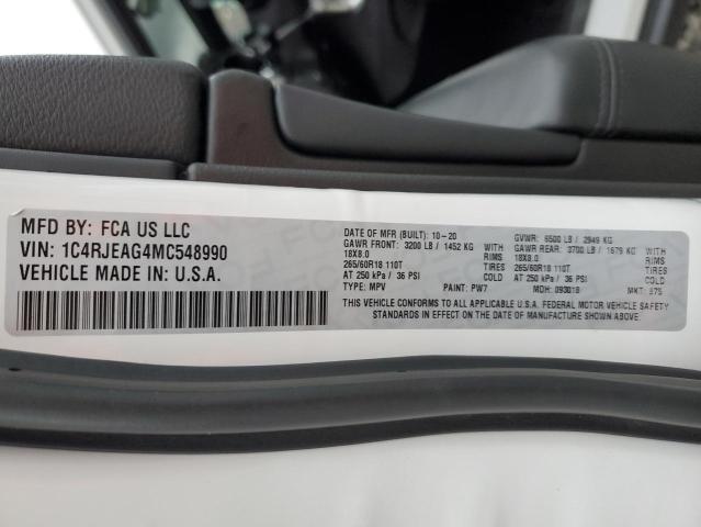 1C4RJEAG4MC548990 Jeep Grand Cher
