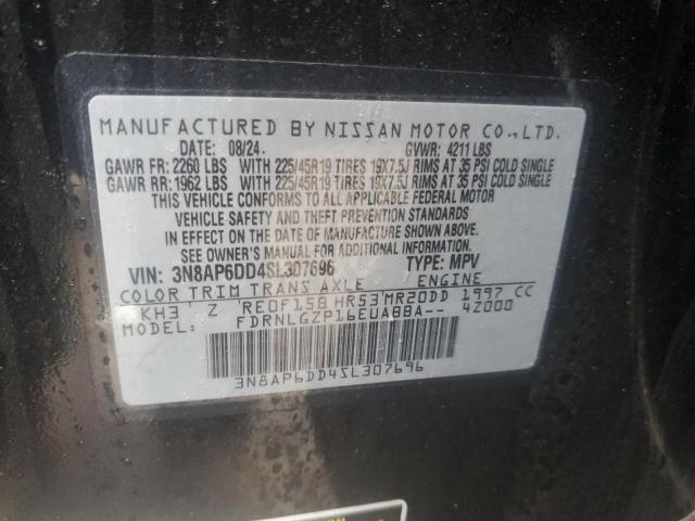 3N8AP6DD4SL307696 Nissan KICKS SR