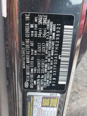 5XYPGDA37HG298921 KIA 2017