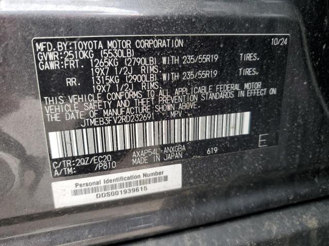 JTMEB3FV2RD232691 Toyota a25a-fxs