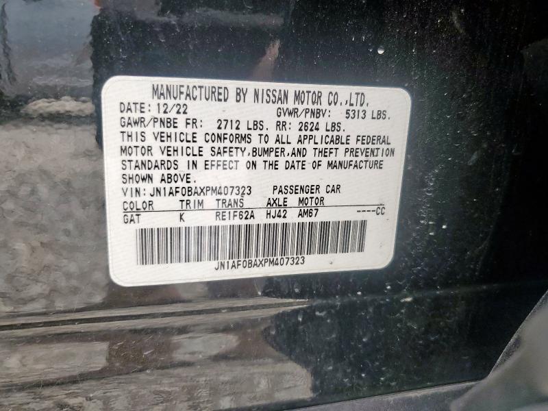 JN1AF0BAXPM407323 Nissan motor