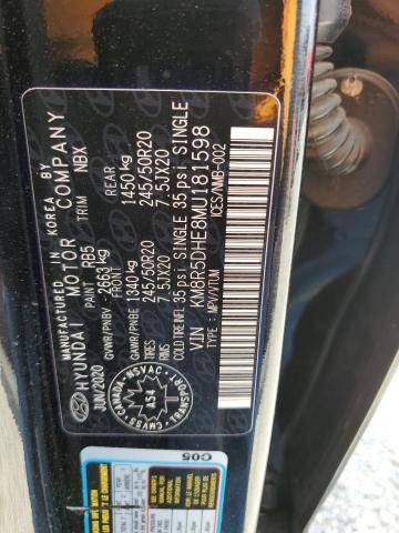 KM8R5DHE8MU181598 Hyundai Palisade L