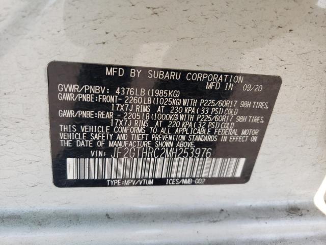 JF2GTHRC2MH253976 Subaru na