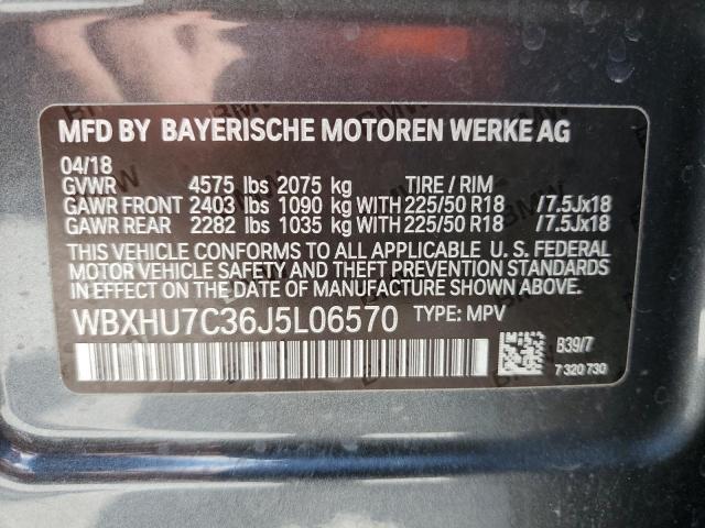 WBXHU7C36J5L06570 BMW X1 Sdrive28i