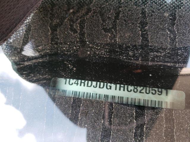 1C4RDJDG1HC820591 Dodge DURANGO GT