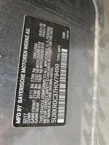 5UXKR0C37H0V79499 BMW X5 Xdrive35i
