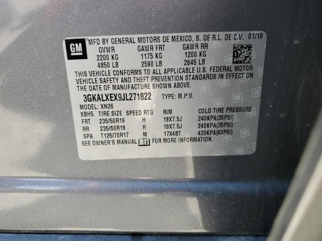 3GKALXEX9JL271822 GMC Terrain Denali
