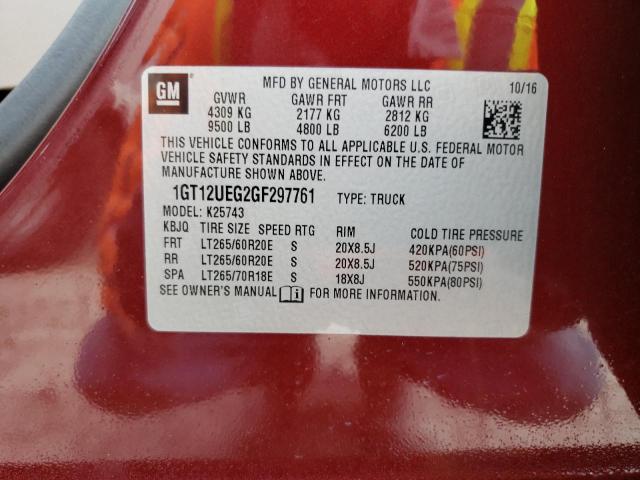 1GT12UEG2GF297761 GMC Sierra K2500 Denali