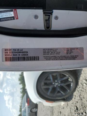 2C3CDXHG0MH602236 Dodge CHARGER GT