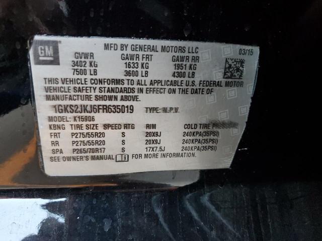 1GKS2JKJ6FR635019 GMC YUKON XL DENALI