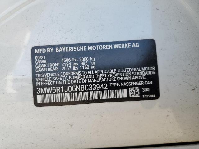 3MW5R1J06N8C33942 BMW 330I