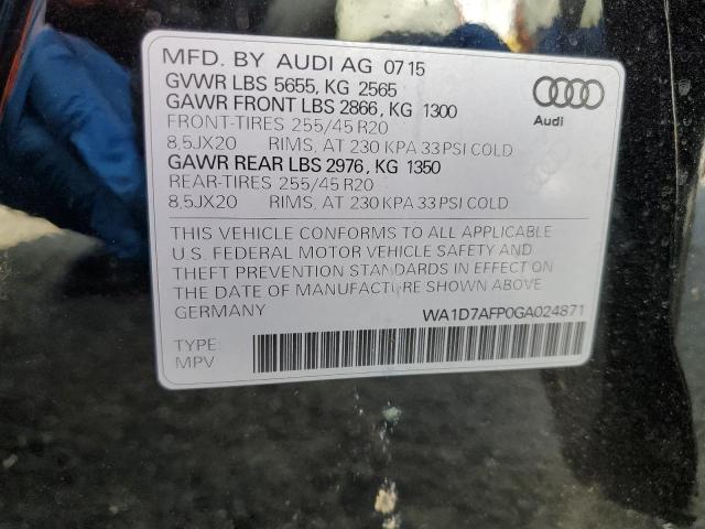 WA1D7AFP0GA024871 Audi Q5 Premium Plus S-line