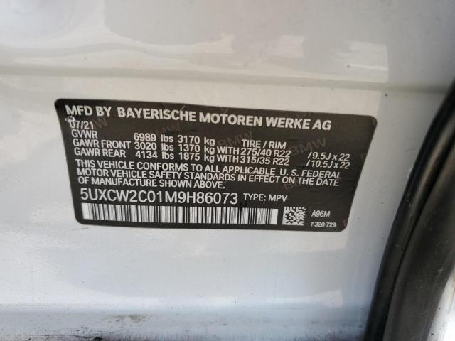 5UXCW2C01M9H86073 BMW X7 Xdrive40i