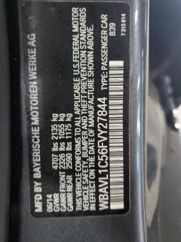 WBAVL1C56FVY27844 BMW X1 Xdrive28i