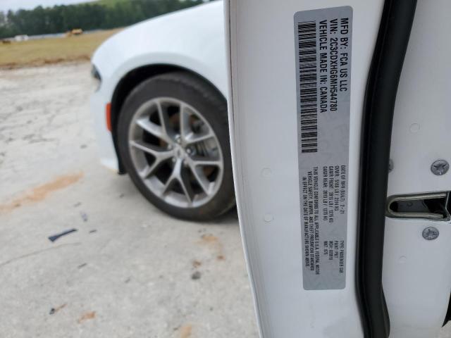 2C3CDXHG6MH544780 Dodge CHARGER GT