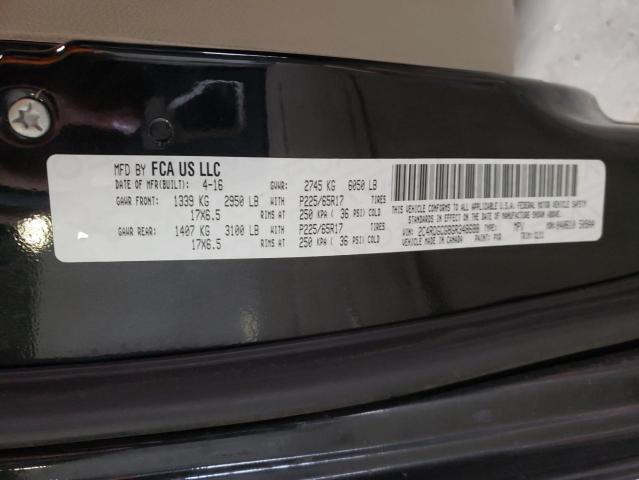 2C4RDGCG8GR348688 Dodge Grand Caravan Sxt