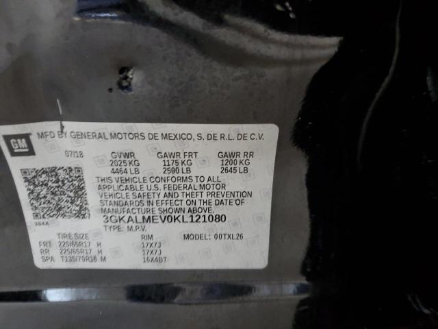 3GKALMEV0KL121080 GMC Terrain Sle