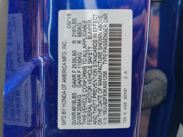 19UUB2F63KA001256 Acura Tlx Technology