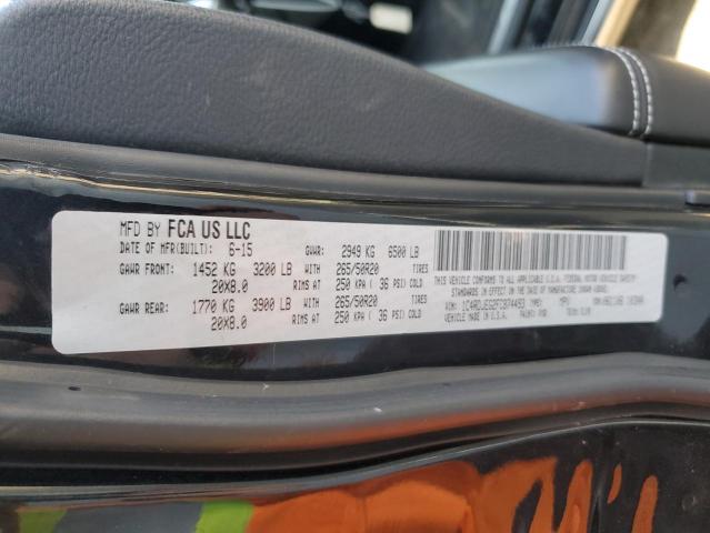 1C4RDJEG2FC874493 Dodge Durango Citadel