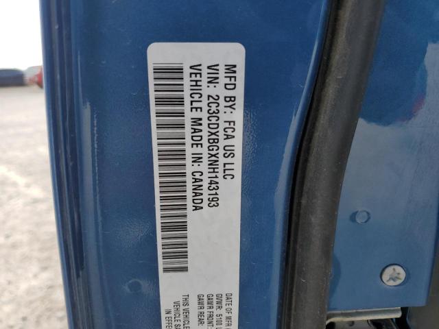2C3CDXBGXNH143193 Dodge Charger Sxt
