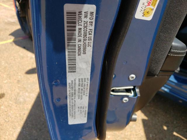 2C3CDXBG9LH209049 Dodge Charger Sxt