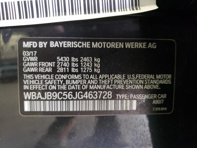 WBAJB9C56JG463728 BMW M550xi