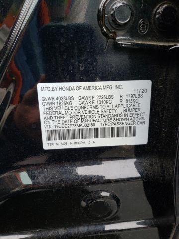 19UDE2F78MA002180 Acura Ilx Premium