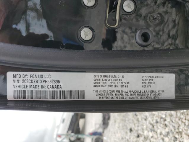 2C3CDZBTXPH562396 Dodge Challenger R/t