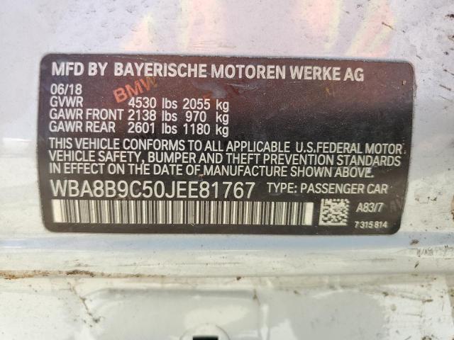 WBA8B9C50JEE81767 BMW 330 I