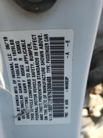 19XFC1F97KE008488 Honda Civic Touring
