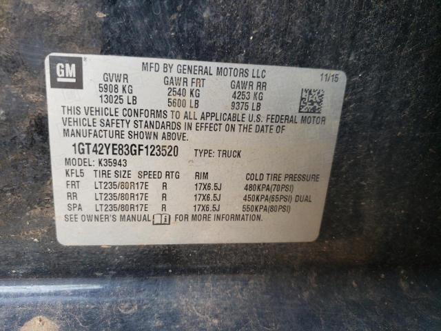 1GT42YE83GF123520 GMC Sierra K3500 Denali