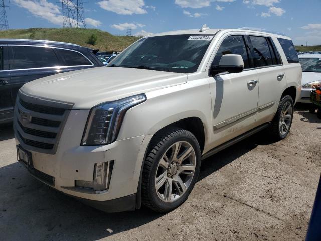 56604203 :رقم المزاد ، 1GYS4NKJ0FR556033 vin ، 2015 Cadillac Escalade Premium مزاد بيع