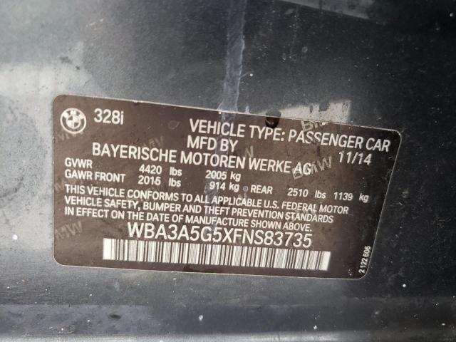 WBA3A5G5XFNS83735 BMW 328 I