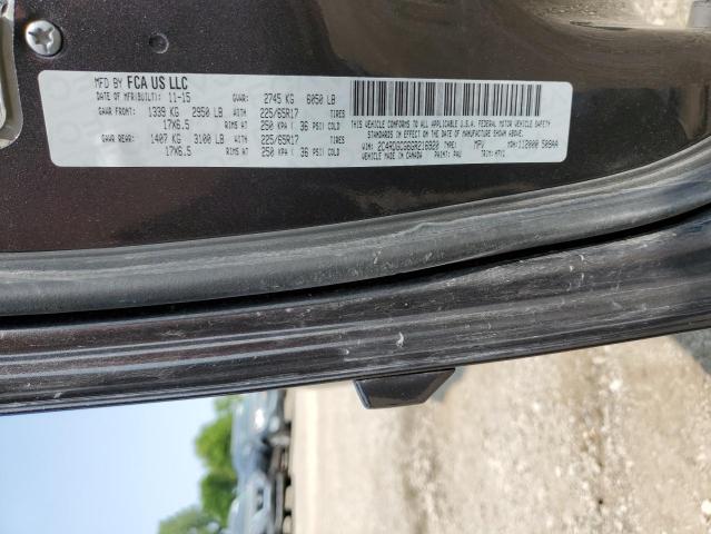 2C4RDGCG6GR216920 Dodge Grand Caravan Sxt