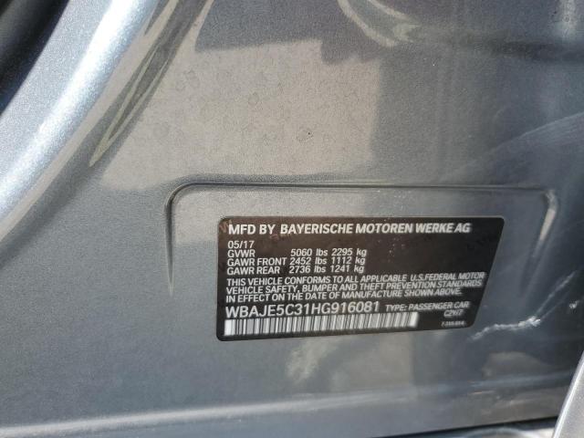 WBAJE5C31HG916081 BMW 540 I
