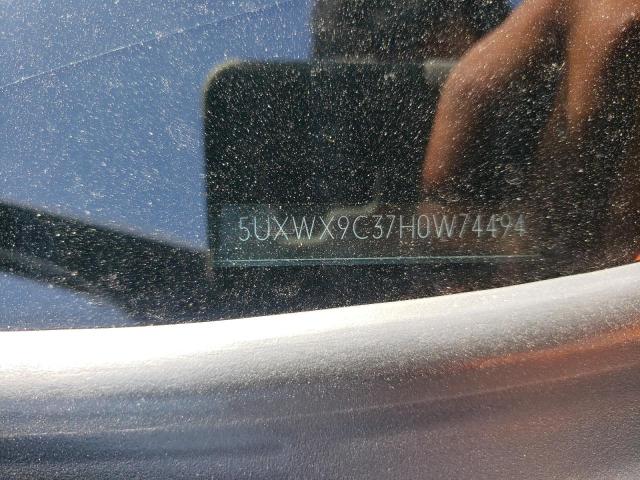 5UXWX9C37H0W74494 BMW X3 Xdrive28i