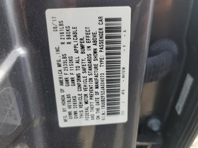 19UUB2F52JA004073 Acura TLX TECH