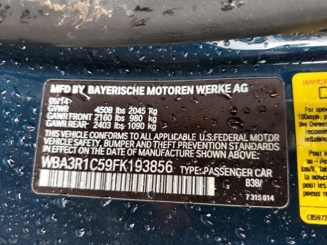 WBA3R1C59FK193856 BMW 435 I