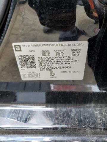3GTU2NEJ9JG365638 GMC Sierra K1500 Slt