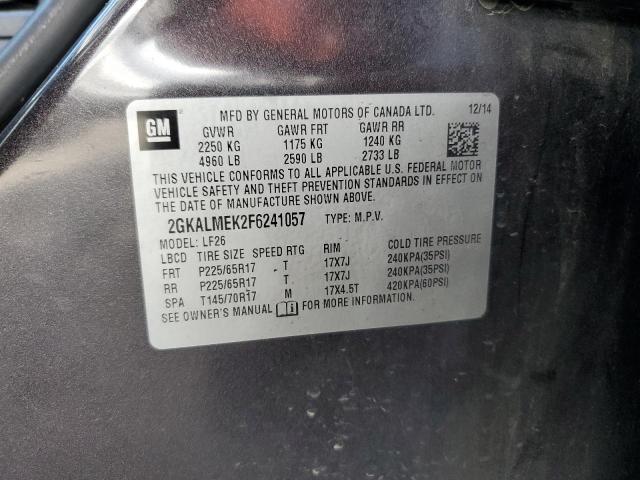 2GKALMEK2F6241057 GMC Terrain Sle