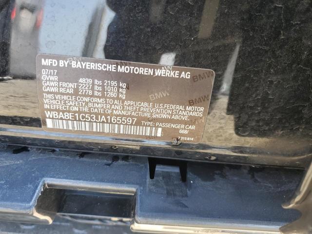 WBA8E1C53JA165597 BMW 330e
